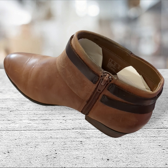 Clark's collection spye comet ankle boots size 6.5 EUC - Picture 4 of 14